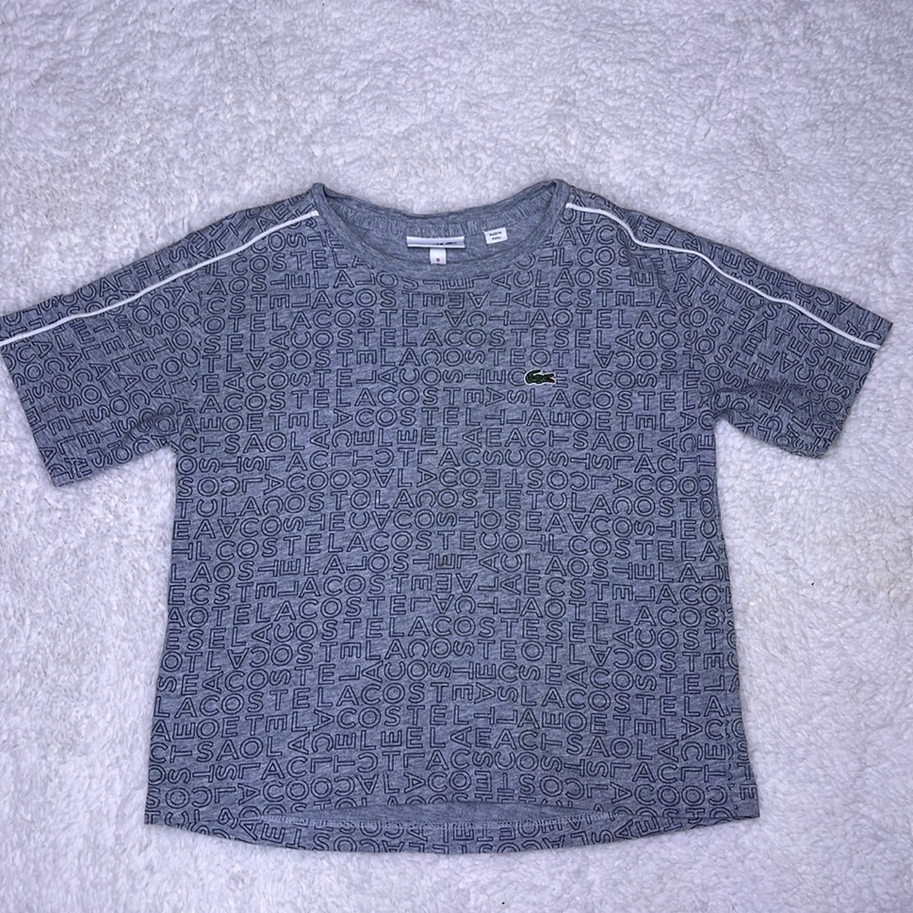Lacoste Crewneck Tee Boys Size 8